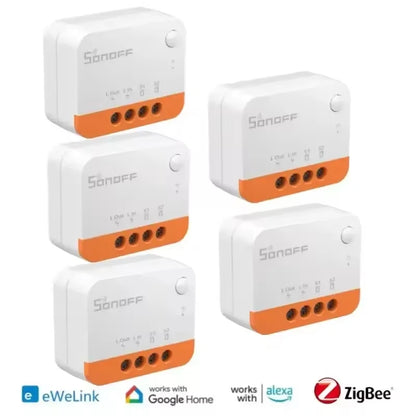 SONOFF ZBMINI-L2 Smart Switch Module No Neutral Wire Required Smart Home 2 Way Control Support EWeLink APP Alexa Google Home
