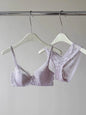 Ultra Comfort French Lace Bra, Demi Cup Underwire Lightweight for Large Bust, Anti Sagging Support Summer Sexy BANERDANNI Sexy B