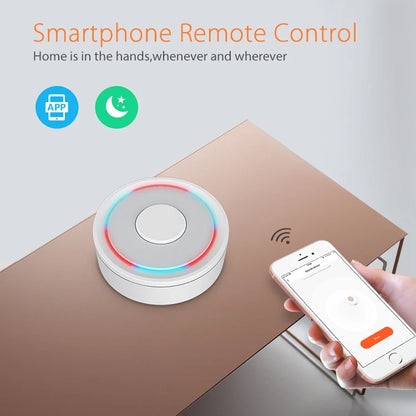Tuya ZigBee Wireless/Wired Smart Gateway Hub Bridge Remote Linkage Devices WiFi Central Control Host Works With Smart Life APP