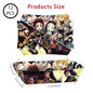 Anime Demon Birthday Theme Gifts Bags Keychain tattoo sticker Demon Slayer Candy Bags Packaging Giveaway Party Favors Gifts Supp