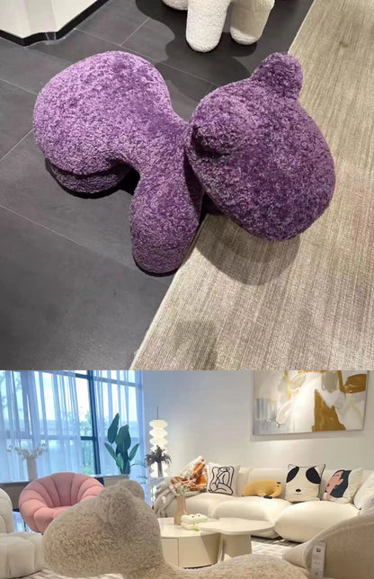 Modern creative single sofa ornament gift living room chairs Design Relaxing chair home furniture lint Pony stool chair