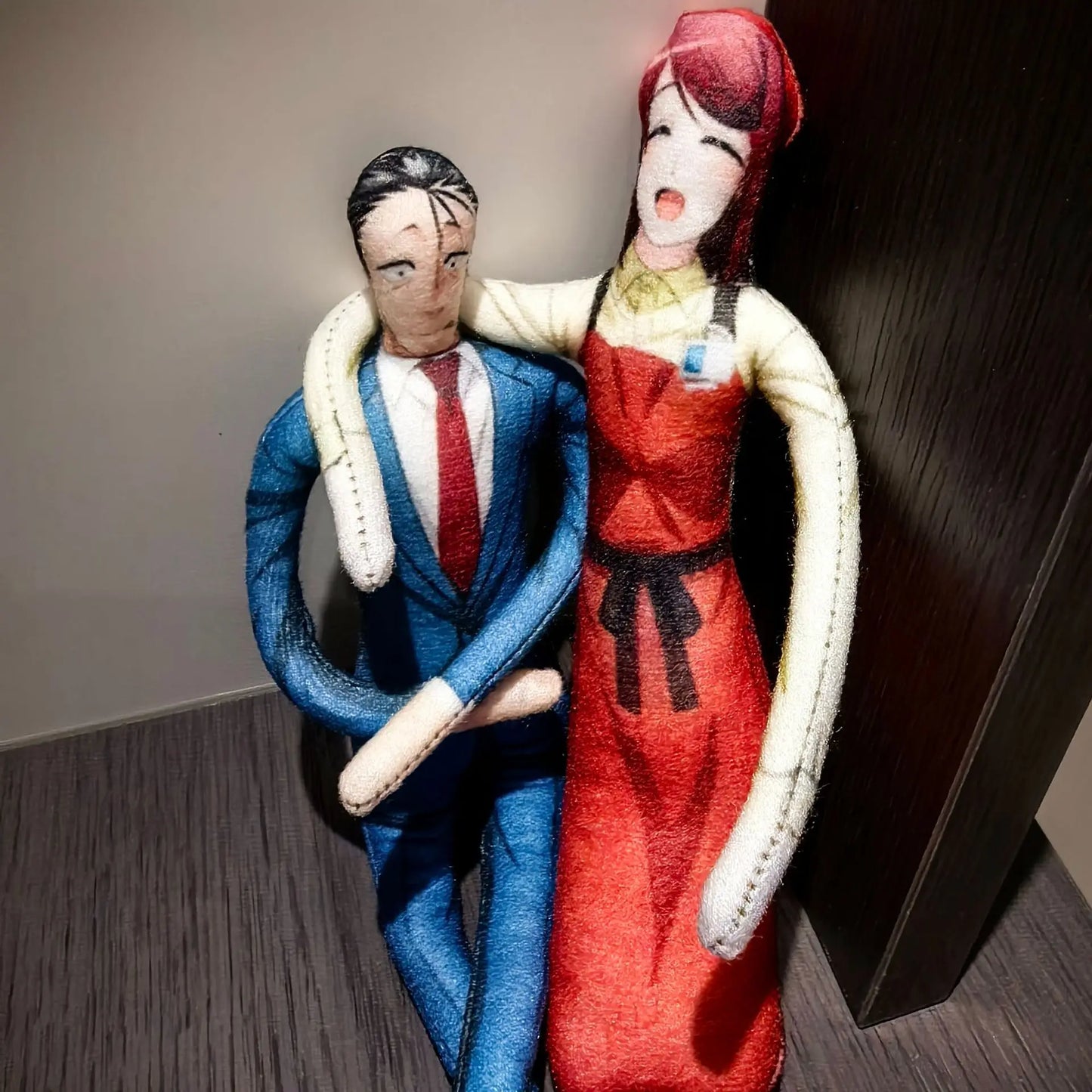 Smoking Behind The Supermarket with You Abstract Plush Figure Sasaki|Yamada|Tayama Anime Peripheral Bendable Soft Doll Cute Toys
