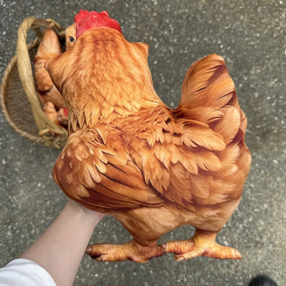 Funny Cat Head Chicken Body Plush Pillow Weird Meme Stuffed Cushion Creative Weirdcore Animal Doll for Gifts.