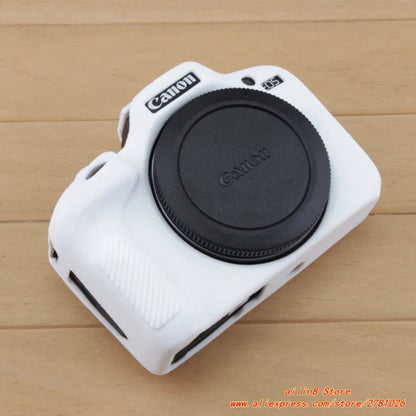 for Canon EOS-R100 Camera Soft Case R50 Silicone shell protective cover Prevent scratching the camera bag One shoulder neck bag