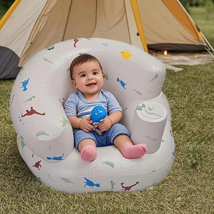 Inflatable Sofa Children Beach Portable Chair InfantInflatable Baby Sofa for Babies 3 Months & Up,Baby Seats for Infants