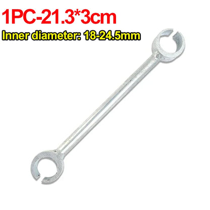 Double Head Door Hinge Repair Spanner Labor-Saving Wrenches Hinge Gaps Adjusting Wrench for Home Assembly Maintenance Hand Tools