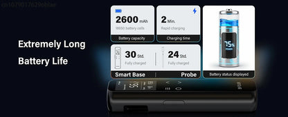 Wireless Meat Thermometer Digital with WiFi Unlimited Range & Bluetooth Support APP Alarm Reminder for BBQ, Oven, Air Fryer