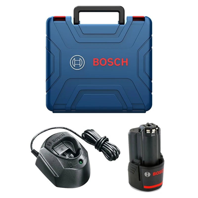 Bosch Electric Drill GSR 120-LI 12V Rechargeable Cordless Multi-function Home DIY Screwdriver Power Tool Sets