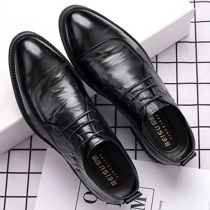 Dress Shoes for Men Shoes Male Genuine Leather Business Formal Oxfords Footwear Man High Quality Leather Loafers Zapatos Hombre