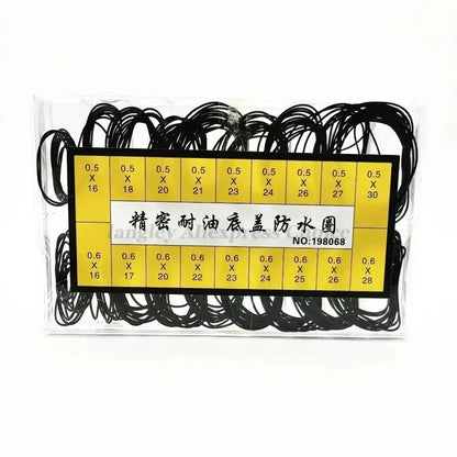 Watch Gasket Grease Watch Case Rubber Waterproof O-Ring Seal 0.5/0.6/0.7/0.8mm Oil-resistant Watch Repair Tool for Watchmaker