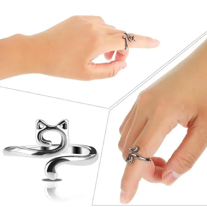 2pcs Adjustable Knitting Crochet Loop Ring Knittied Yarn Guide Finger Faster Holder Thimble Crocheters Thread Ring Sewing Tools