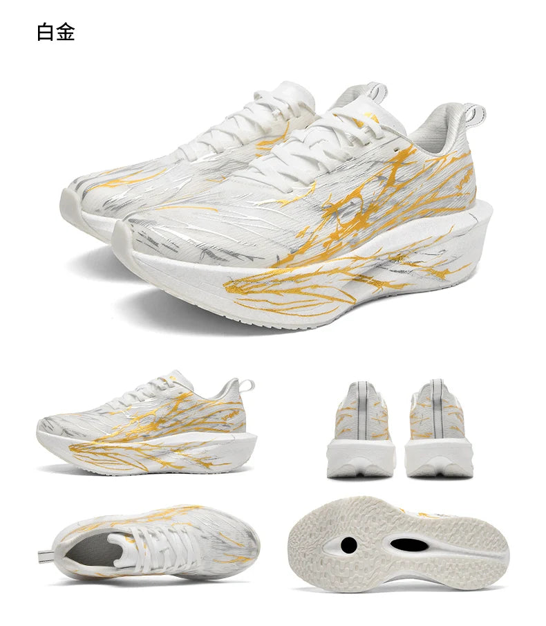 Running Shoes Original Man Carbon Plate Marathon Sports Shoes Cushion Lightweight Woman Comfortable Athletic Speciality Sneakers