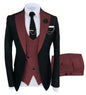high-quality wedding art ，dress suit for men，3 pieces Blazer Vest And Pants set，performance, Emcee，Groomsmen