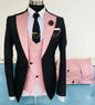 high-quality wedding art ，dress suit for men，3 pieces Blazer Vest And Pants set，performance, Emcee，Groomsmen