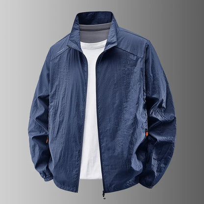 Sunscreen Jacket for Men Summer Thin Lightweight Breathable UV Protection Ice Silk Outdoor Fishing Hiking Sikn Coats