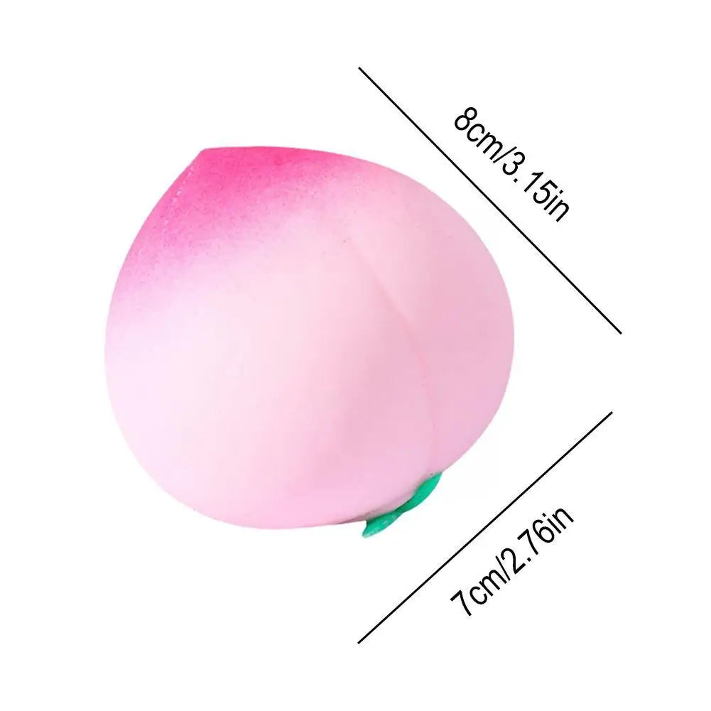 New Creative Anti Stress Peach Children's Ball Pinching Toy Gift Fidget Toy Novelty Gifts