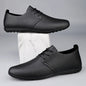 Daily casual men's leather shoes driving shoes new four-season general Doudou men's shoes outdoor lazy one-pedal men