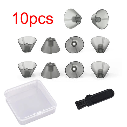 Hearing Aid Tulip Domes for Resound Sure Fit Standard Receiver Replacement Semi Open Earbuds(10pcs)