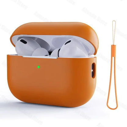 Dla AirPods Pro 2 Etui Płynny Silikon Pokrowiec Na AirPods 3 Pro 2 Etui Miękkie Słuchawki Ochronne Funda dla AirPod Pro 2 Pro2 Pokrowiec