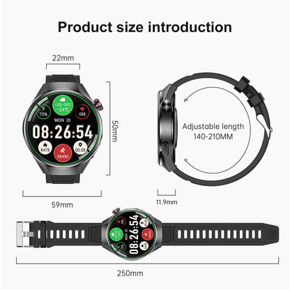 2025 New Watch G5 PlUS Smart Watch Men 1.75"AMOLED Screen GPS Track Compass Heart Rate Bluetooth Call SmartWatch For Android IOS