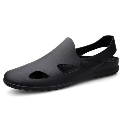 New summer general Doudou men's shoes outdoor lazy one-pedal men's daily casual leather shoes driving shoes