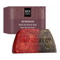 1/2/4/6pcs Handmade Whitening Sandalwood Men'S Soap, Deeply Cleanses The Body, Moisturizes The Face, And Is Gentle And Shiny