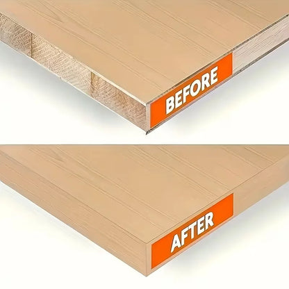 1PC 3/5m Beautiful Border White Sticke Rwood Grain Edge Banding Cover Up, Repair Wall, Furniture, Edge Decoration Sticker