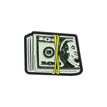Creative US Dollar Money Enamel Pins Collection Cartoon Banknote Get Rich Brooch Backpack Lapel Metal Badge Fun Jewelry for Gift