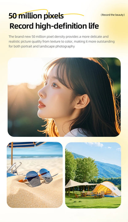 Xiaomi Retro 4K CCD Camera 50MP Auto Focus Dual Flash 8x Zoom Portable Student Vlog Camera for Beginners Travel Gift Photography