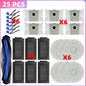 Parts For Ecovacs Deebot T30C / T30C OMNI Parts Main Roller Side Brush Filter Mop Cloth Dust Bag