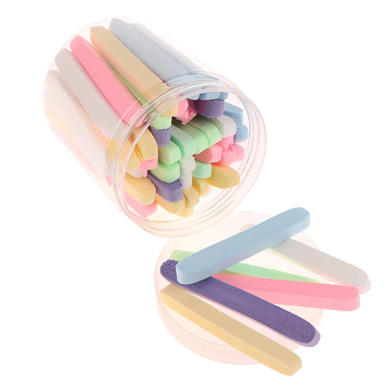 50pcs Compressed Face Wash Wash Face Sponge Clean Face Disposable Powder Puff Face Cleansing Cotton Pad Cleansing Beauty Strip