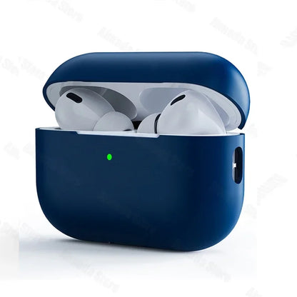 Dla AirPods Pro 2 Etui Płynny Silikon Pokrowiec Na AirPods 3 Pro 2 Etui Miękkie Słuchawki Ochronne Funda dla AirPod Pro 2 Pro2 Pokrowiec