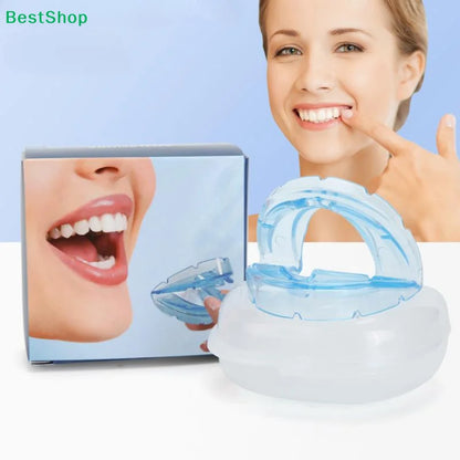 ☭Anti Snoring Bruxism Mouth Guard Improve Sleeping Teeth Bruxism Sleeping Anti Snoring And Apnea Snoring Device To Stop Snoring