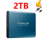 Genuine Portable SSD 1TB High Speed External Hard Drive 2TB/4TB USB 3.2 Hard Disk 16TB Mass Solid State Drive for Laptop/PC/MAC