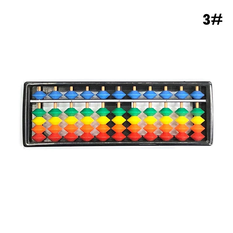 7/11/13/15/17 Digit Rods Standard Abacus Soroban Chinese Japanese Calculator Counting Tool Mathematics Beginners Caculating Toys