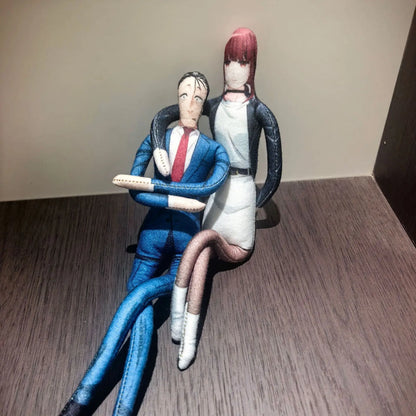 Smoking Behind The Supermarket with You Abstract Plush Figure Sasaki|Yamada|Tayama Anime Peripheral Bendable Soft Doll Cute Toys