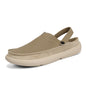 Men's Breathable perforated casual Dress sandals summer lightweight soft sole outdoor walking shoes fashion comfort tide shoes
