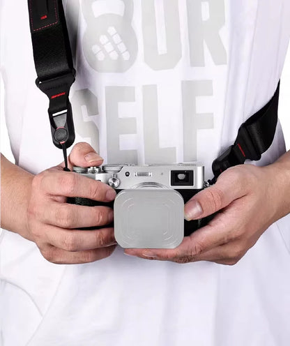 Square X100VI Shading Hood Compatible With Fujifilm X70 X100S X100T X100 X100F X100V Lens Filter Adapter Ring Metal Mount