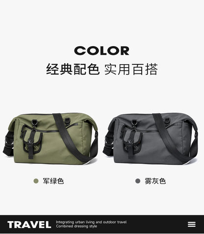 MOYYI INS Korean Style Men Messenger Bags Women Travel Casual Large Hobo Bag Waterproof Nylon Laptop Crossbody Shoulder Bag