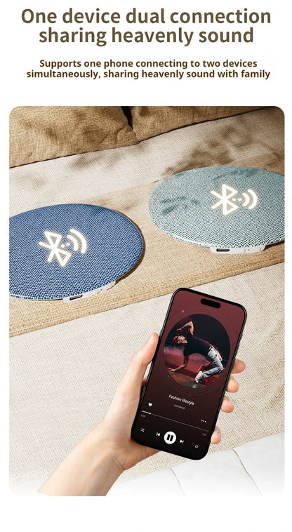 Bluetooth 6.0 Pillow Speaker for Sleeping, Wireless MP3 Music Player for Sleeping Ultra-Thin Under Pillow Sound Machine