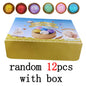 Dumpling Pressure Dumpling Squishies Cute Colorful Bun Toy Slow Rising Stress Relief Fidget Toy for Kids Adults Anti-Anxiety Gif