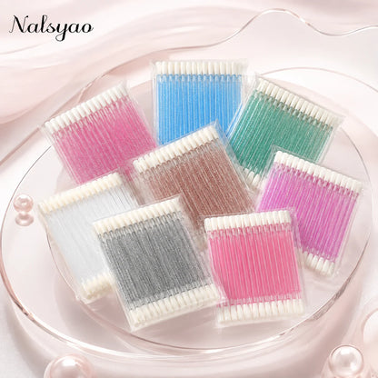 100/300PCS Disposable Lip Brush MakeupTool Beauty Accessories  Brushes Lipstick  Applicator Wands Wholesale Eyelashes Extension