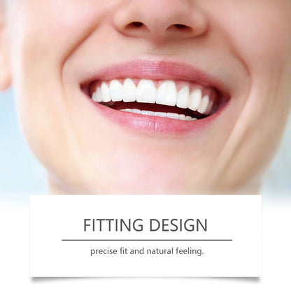Premium Adjustable Denture Grooming Kit, Easy Daily Teeth Maintenance for Healthy, Beautiful Relaxed Smiles