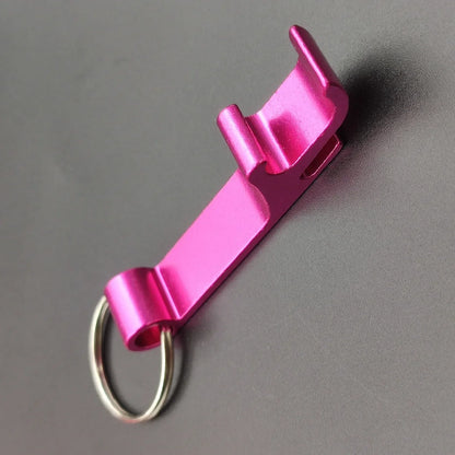 1PC Custom LOGO Name Bottle Opener Beer Keychain Keyring Multifunctional Laser Carving Key Ring Chain Bar AD Multi Color Gift