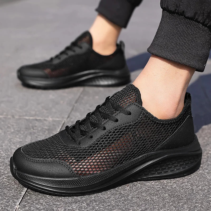 Men Shoes Mesh Breathable New Casual Shoes Men Sneakers Light breathable Walking Tenis Shoes Zapatillas Hombre Size 39-46