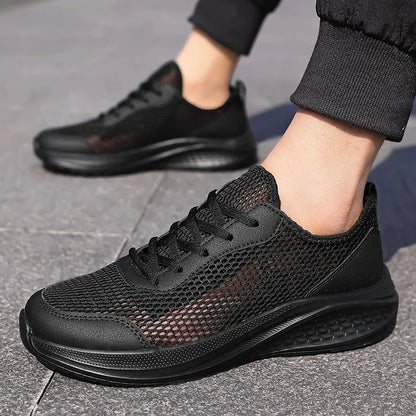 Men Shoes Mesh Breathable New Casual Shoes Men Sneakers Light breathable Walking Tenis Shoes Zapatillas Hombre Size 39-46