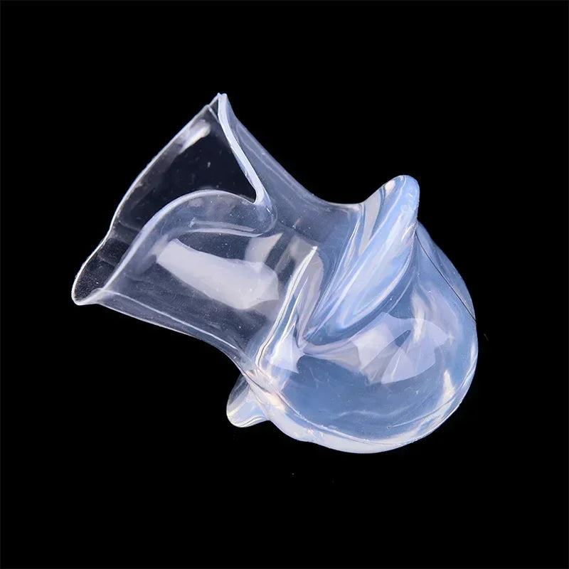 1PC Anti-snoring Mouthpiece Braces Silicone Anti Snoring Tongue Sleep Apnea Aid Stop Snore Tool Anti Snore Secure Sleep Gear
