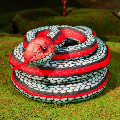 Stuffed Snake 300cm Real Life Snake Plush Toy Giant Boa Cobra Simulation Long Snake Plush Doll Creative Decor Birthday Gifts