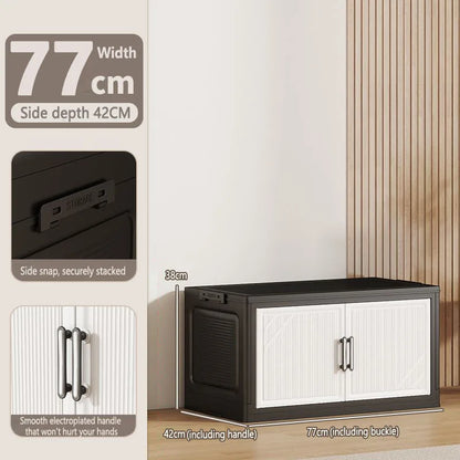 Thickened Multi-layer Storage Cabinet Home Living Room Mobile Organizer for Snacks Toys Miscellaneous Items Storage Cupboard