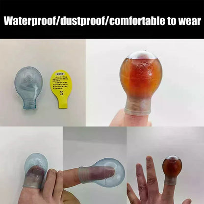 Tool Soak Potion Finger Cots for Toe and Injuries Wound Shower Waterproof Protective Cover Foot Care Men Women